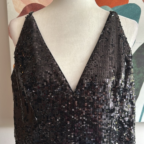 Dress the Population Black Sequin Jumpsuit - Picture 4 of 8